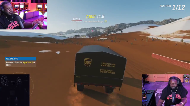 T-Pain drives for UPS