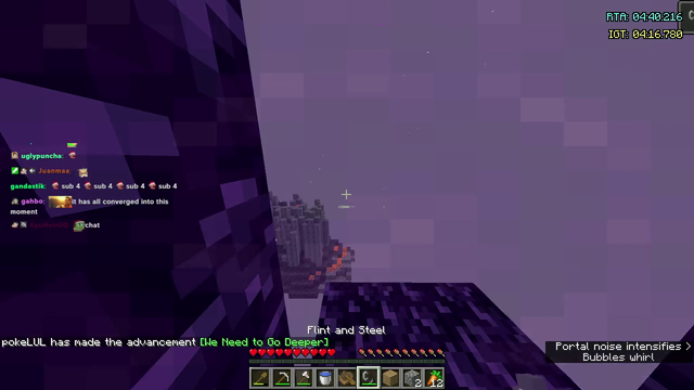 Poke clutches bad nether spawn