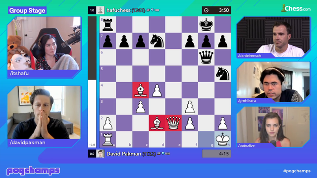 Hikaru is amazed at the level of play
