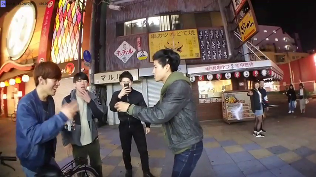 Shotgunning like a boss in Osaka