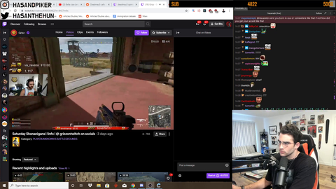 Hasan finds out the Deadmau5 clip is a clip chimp.