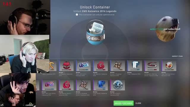 ohnePixel's 100k CSGO opening ends by going full circle