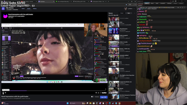 Julia leaves a bad first impression