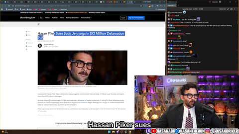 Hasan Sues Scott Jennings
