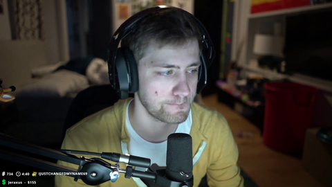 Twitch chat spots a lost screw in sodapoppins floor.