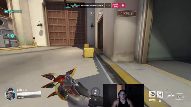 Tyler1 works with his team