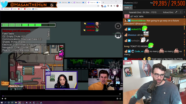 Hasan gets tweeted about