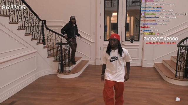 Kai gives Quavo a tour of his massive streaming house.