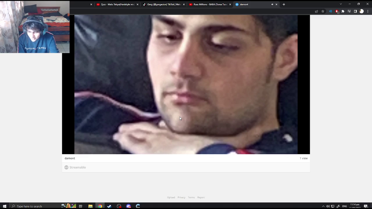 Streamer looks up "Grandma" in his YouTube search history!