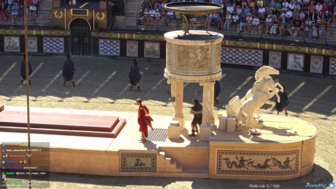 Jinny witnesses ancient Roman technology