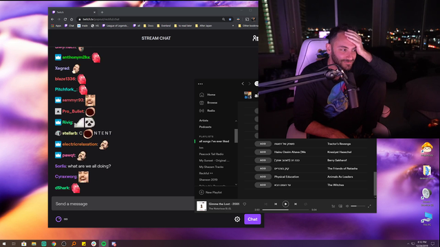 Greek has phone sex on Reckful's stream