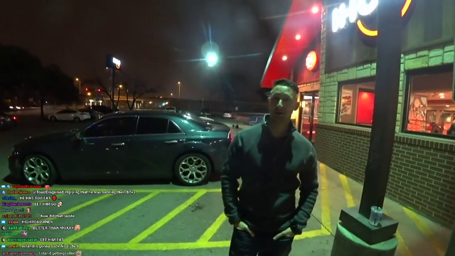 Random NPC exits the restaurant
