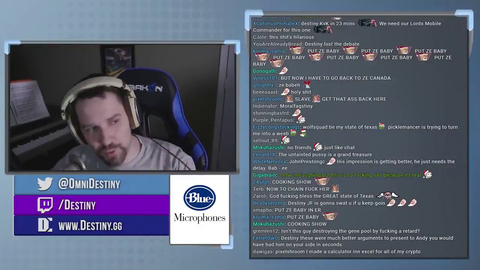 Dont judge Destiny! He is 30.