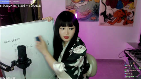 streamer solved math equations to prove she's not stupid