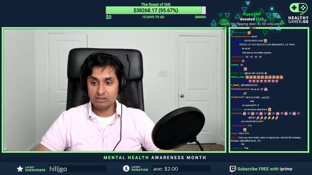 Dr. K learns about RajjPatel