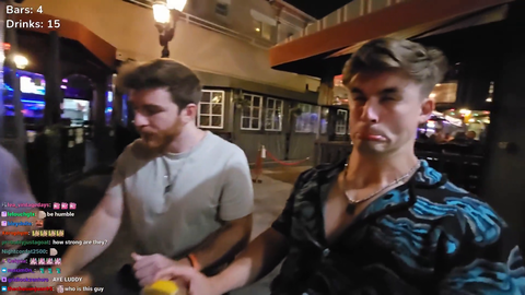 Ludwig is too drunk and not a fan of this drink anymore