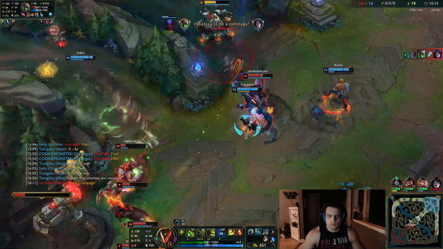 T1 gets hungry