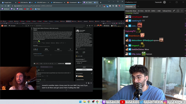 Hasan thinks Asmon's take is so bad that even normies know it's stupid