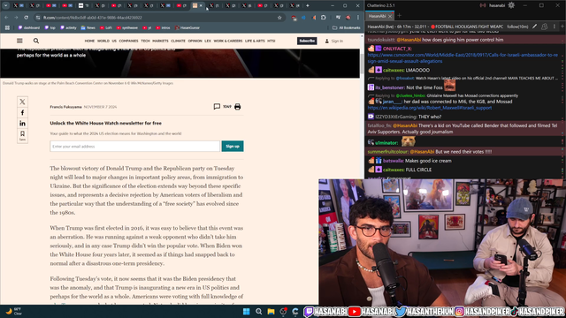 Hasan laughs at drowning Jew that was thrown into a canal