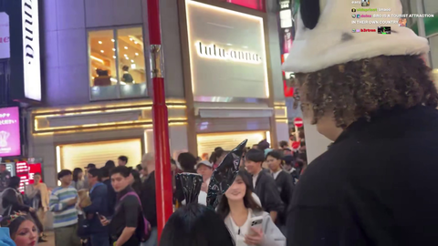 Almost everyone wants a picture with Zoil in Japan