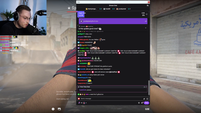 Counterstrike guy says something about a certain 4-legged animal