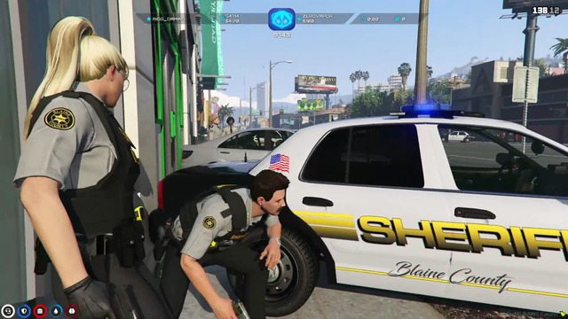 Billy fake negotiates with Cops so X can escape before Spikes are set up.