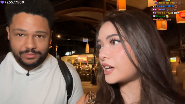 Katchii catches Nick off guard