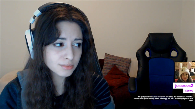 Anita give's a very chill response to stalker situation.