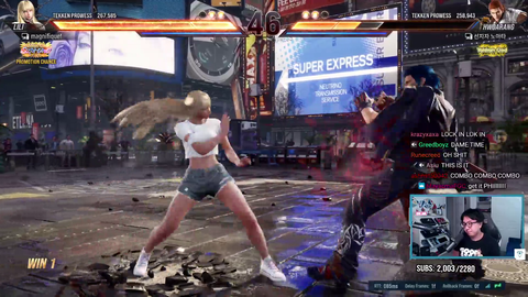 PhiDX promotes to Tekken 8 max rank God of Destr- oh wait