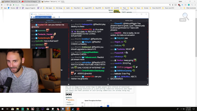 Reckful debates Destiny
