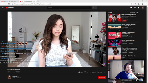 Destiny reacts to Pokimane's apology video