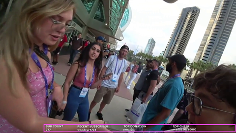 Milonakis defends his territory