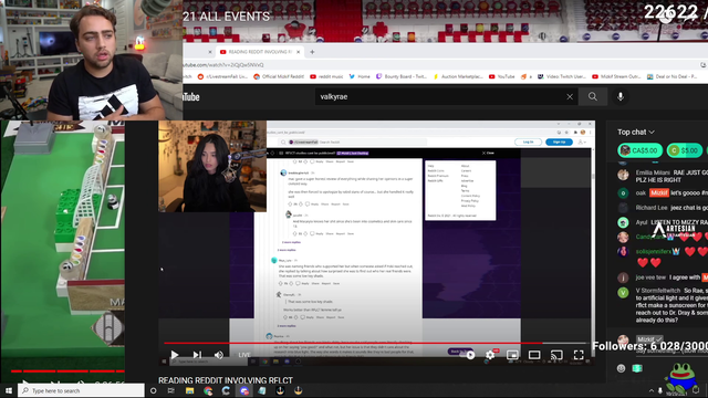 Mizkif almost stopped streaming because of Destiny & his community attacking him