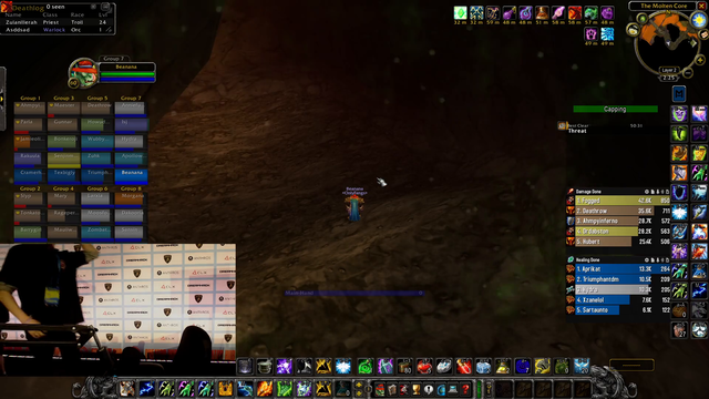 Savix deletes Beans Trinket during on stage dream hack HC wow raid