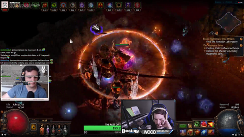 Destiny witnesses MrMouton's death on HC