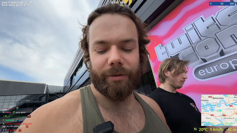 Klats spend weeks fixing up old van and 25 hours driving to TwitchCon only to arrive when it's closed
