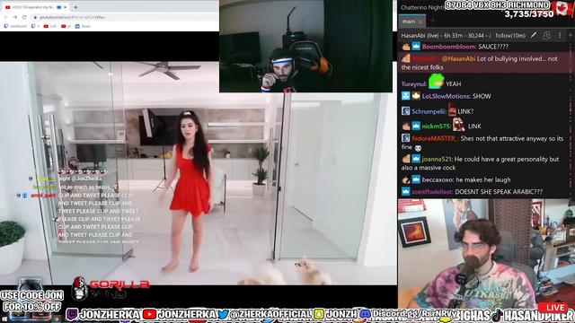 Hasan grifting his audience by acting broke
