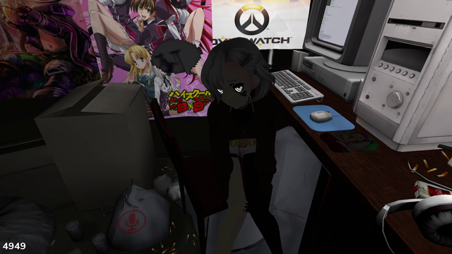 Crumpet visits an LSF coomer