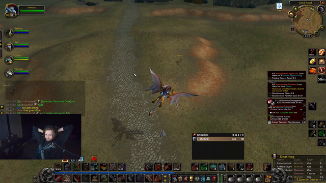 Soda tracking Tyler's "deaths"