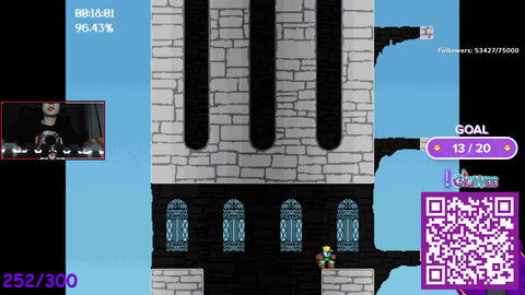 WANTEP beats jump king before any other streamer