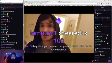 Mitch accidentally tweeted out Greek's stream in his pre-stream tweet.