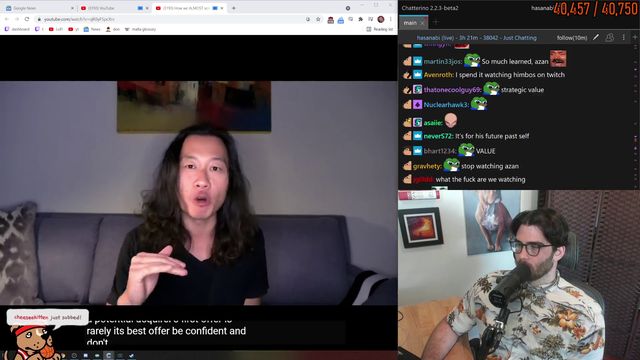Hasan pays respect to Twitch founder Justin Kan