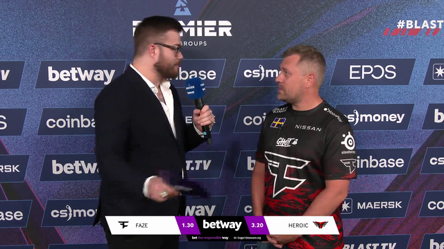 James Banks shows his magic skills during an interview