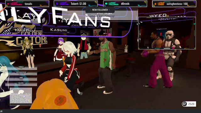 Souljaboy met Snoop Dog in VRChat