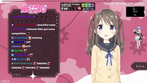 Neuro-sama sings "Take On Me" with her Angelic Voice