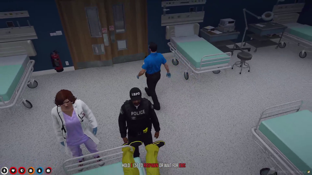 Doctors get frustrated and ask cops to PLEASE STOP SHOOTING xQc