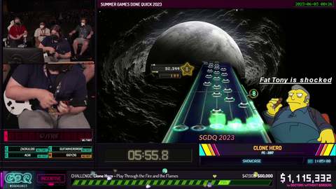 How are you talking while doing this? (Clone Hero @ SGDQ)