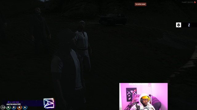 Nurse preparing IV Drip, and streamer says something bad