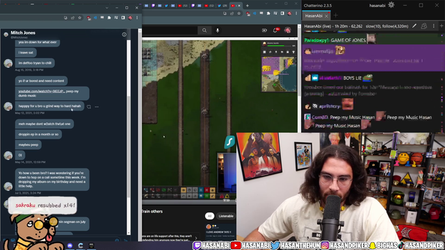 Hasan leaks Mitch DM's completely disproving Mitch's claims.
