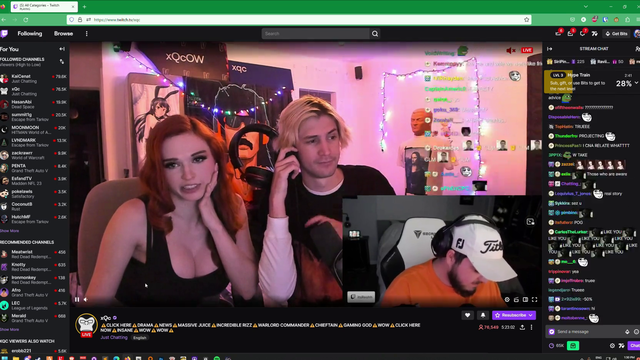 Koil on Amouranth and xQc giving Relationship Advice